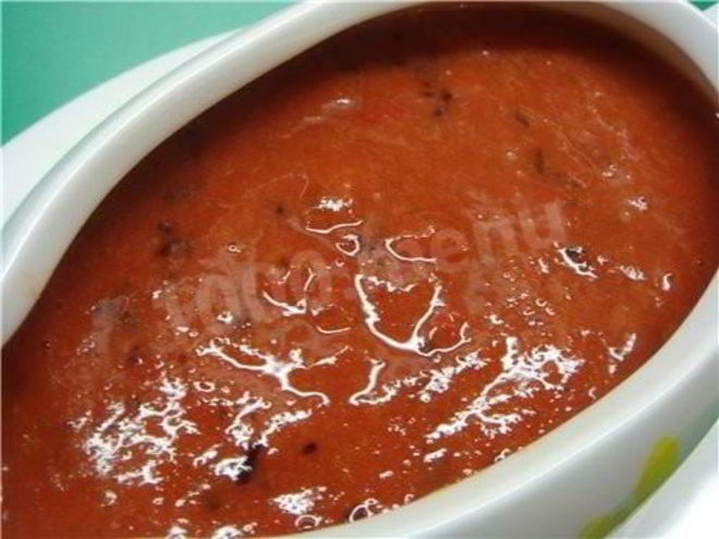 Рецепт соуса сливового