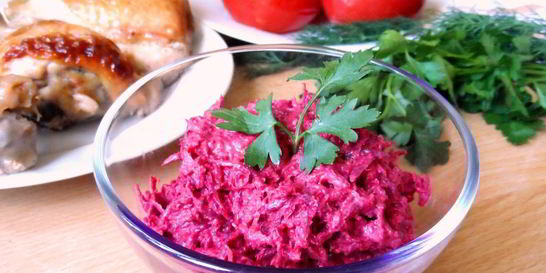 Свекольный соус к мясу