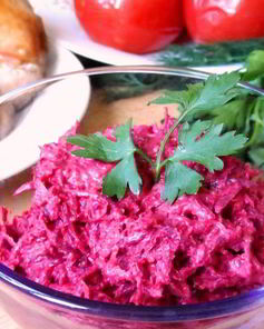 Свекольный соус к мясу