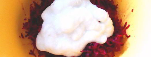 свекольный соус к мясу. Шаг 2