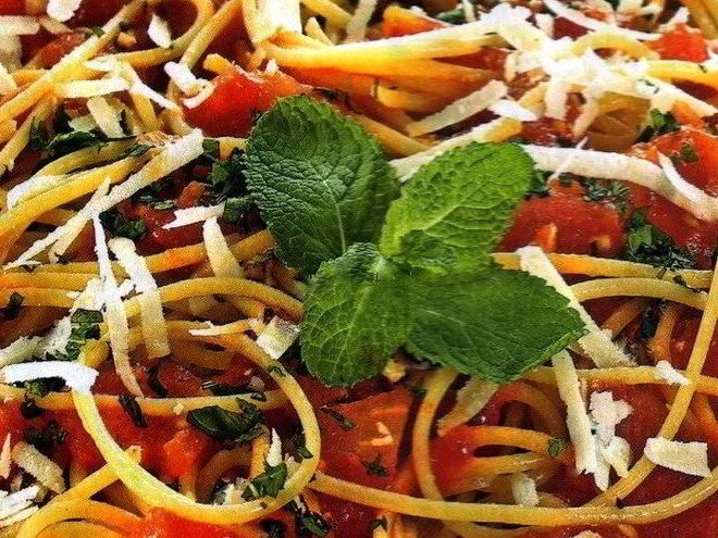 Рецепт томатна-мятного соус