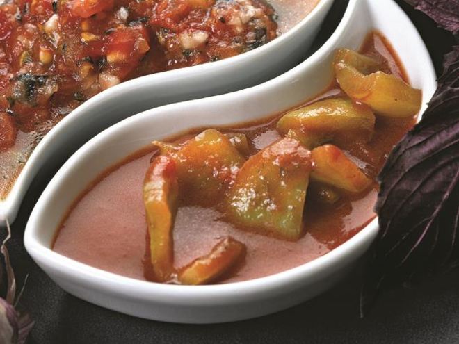 Рецепт томатного соуса с перцем