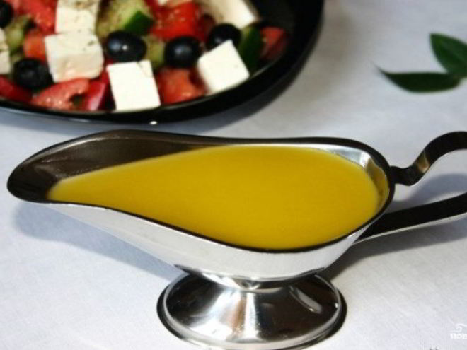 Рецепт заправки к греческому салату