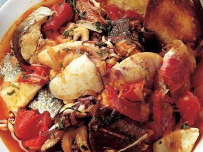 Рецепт адриатического рыбного супа