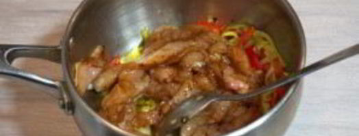 азиатский куриный суп. Шаг 7