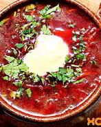 Борщ без мяса