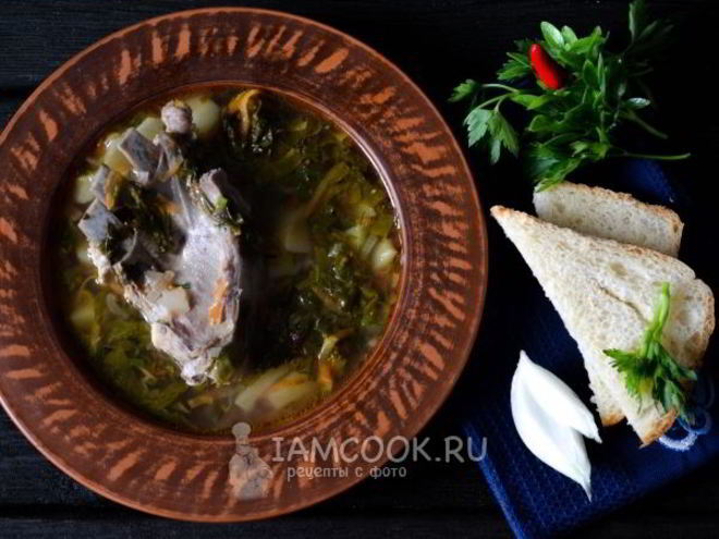 Рецепт борща из баранины