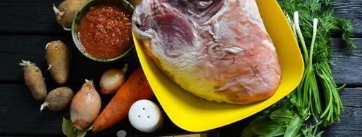 борщ из баранины. Шаг 2