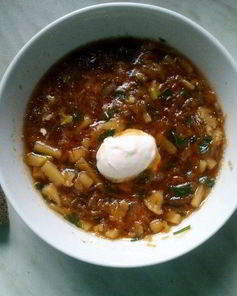 Борщ из цветной капусты