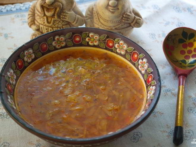 Рецепт борща куриного