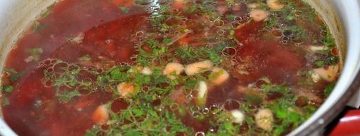 борщ легкий без зажарки. Шаг 9