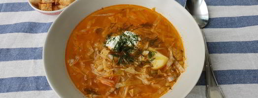 борщ на курином бульоне. Шаг 7