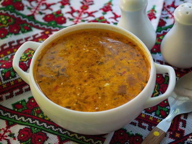 Рецепт борща настоящего