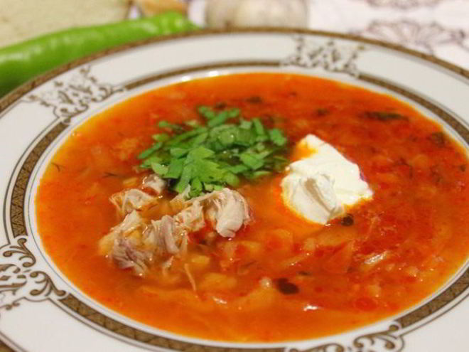 Рецепт борща осенне-зимний