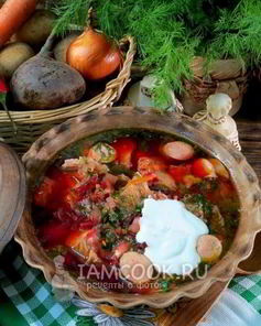 Борщ по-белорусски