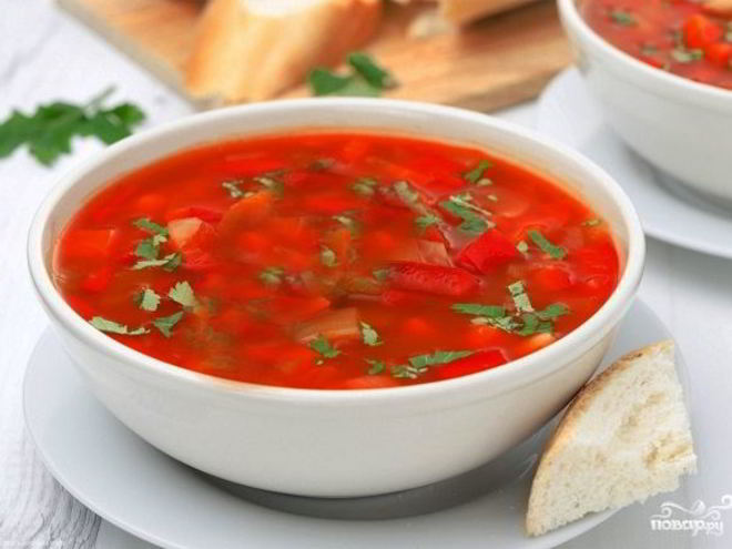 Рецепт борща постного вкусного