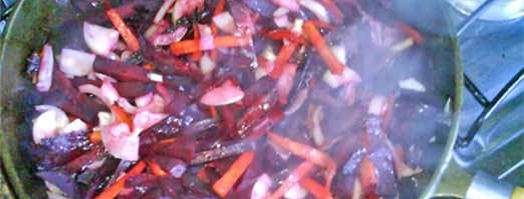 борщ с бычками и фасолью. Шаг 26