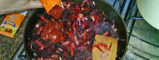 борщ с бычками и фасолью. Шаг 34