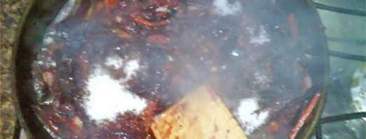 борщ с бычками и фасолью. Шаг 36