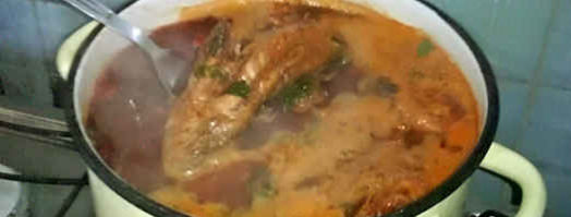 борщ с бычками и фасолью. Шаг 46