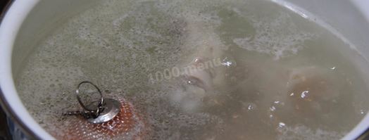 борщ с фасолью и курицей. Шаг 3