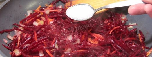 борщ с фасолью и курицей. Шаг 7