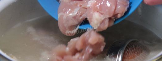 борщ с фасолью и курицей. Шаг 10