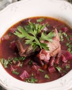 Борщ с грибами и фасолью в мультиварке