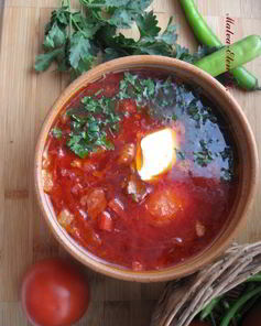 Борщ с капустой