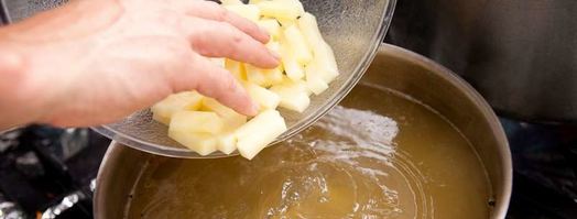 борщ с копченостями. Шаг 12