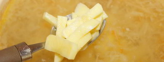 борщ с квашеной капустой. Шаг 7