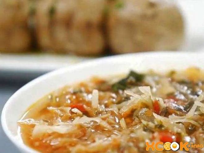 Рецепт борща с пампушками