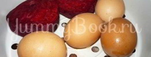 борщ с паровой свеклой и яйцом из мультиварки. Шаг 4