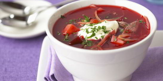 Борщ с перцем