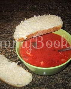 Борщ с сыром