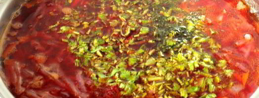 борщ с телятиной. Шаг 7