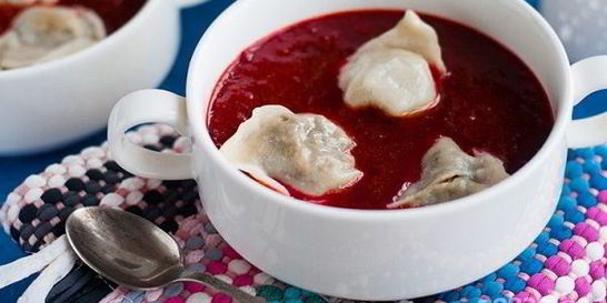 Борщ с ушками