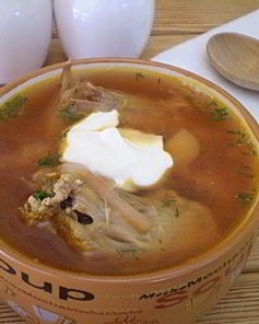 Борщ с уткой