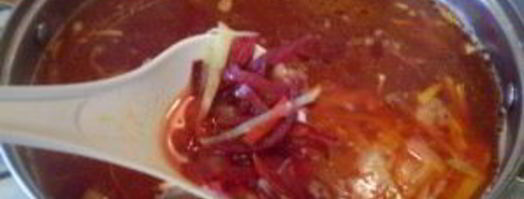 борщ с уткой. Шаг 8