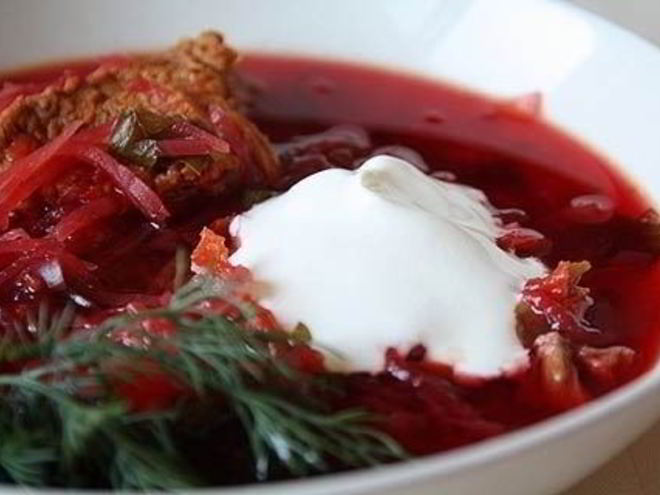 Рецепт борща сельского