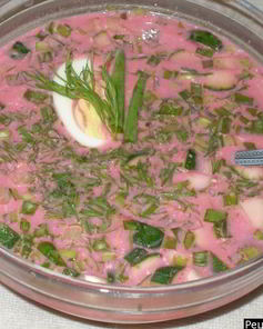 Борщ селянский холодный