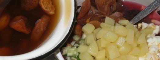 борщ селянский холодный. Шаг 8