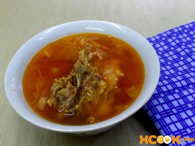 Рецепт борща сибирского