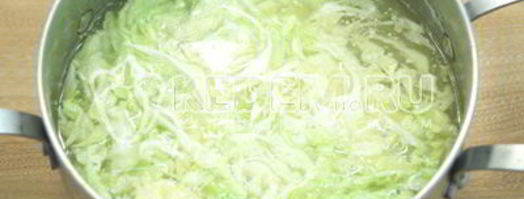 борщ со щавелем и овощами. Шаг 10