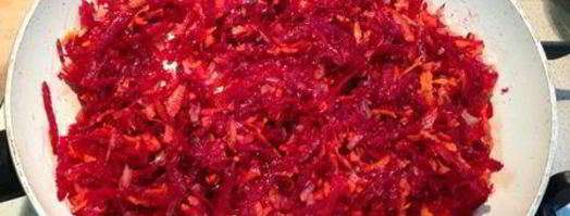 борщ украинский постный. Шаг 7