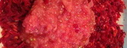 борщ украинский постный. Шаг 8