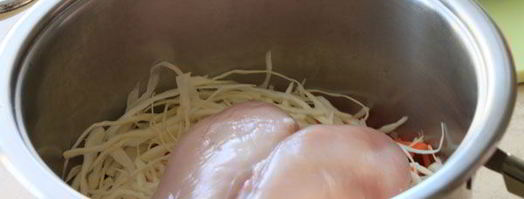 борщ в кастрюле zepter. Шаг 3