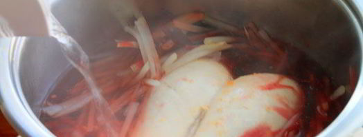 борщ в кастрюле zepter. Шаг 7