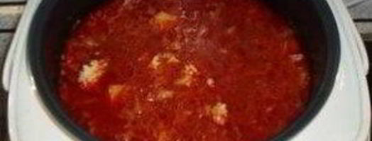 борщ в мультиварке. Шаг 13