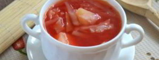 борщ вегетарианский диетический. Шаг 7